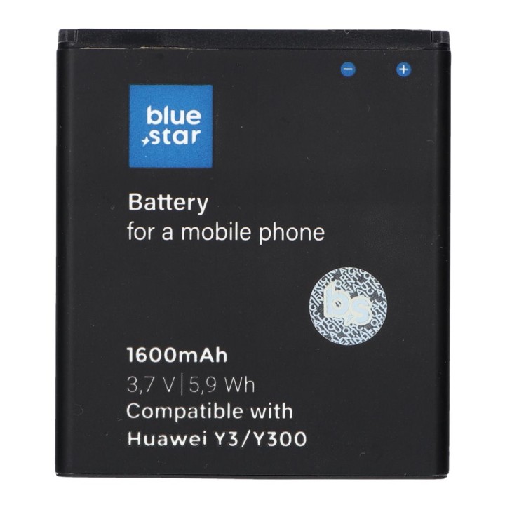 Акумулятор для Huawei Y3 / Y300 / Y500 / W1 1600 mAh Blue Star
