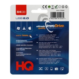 IMRO USB flash drive BLACK 64GB USB2.0