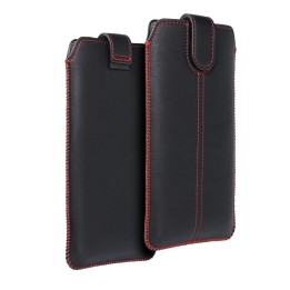 Чохол з прорізом для телефону чохол-кишеня для Nokia C5/E51/E52/515 Ultra Slim M4 чорний