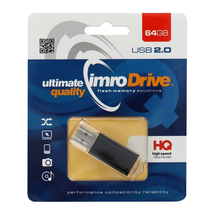 IMRO USB flash drive BLACK 64GB USB2.0