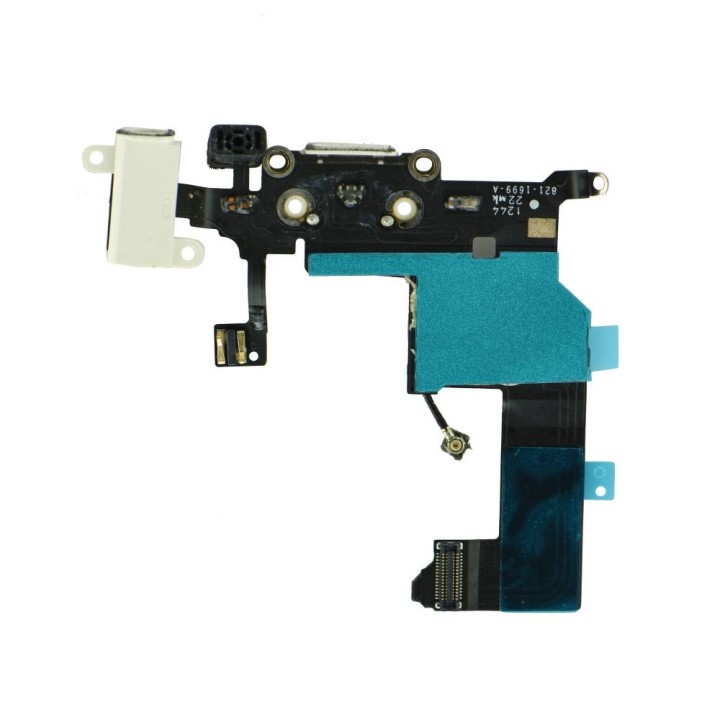 Flex cable for iPhone 5 with charging connector white