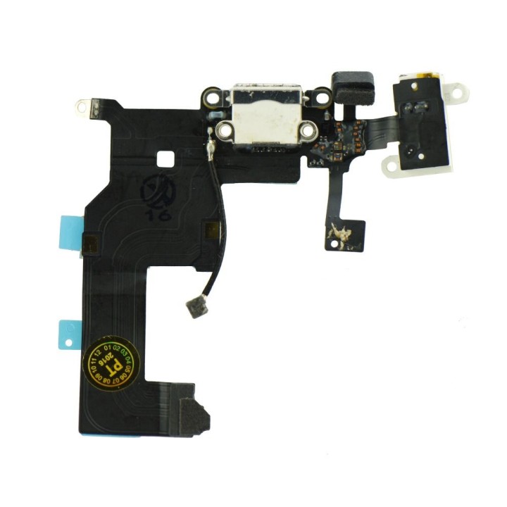 Flex cable for iPhone 5 with connector charging white
