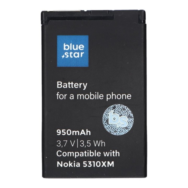 Акумулятор для Nokia 5310 XM / 6600F / 7210S / 7310S 950 mAh Blue Star Premium