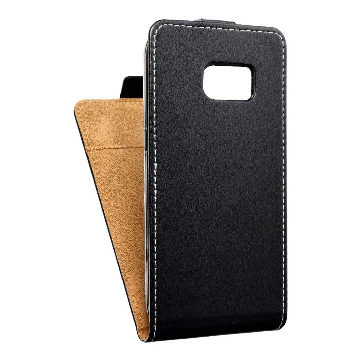 Flip case vertical for Samsung S7 (G930) Slim Flexi Fresh black