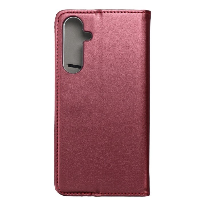 Чохол з клапаном для Samsung A35 Smart Magneto бордовий