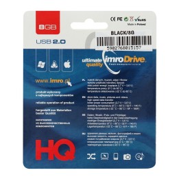 IMRO pendrive BLACK 8GB USB2.0