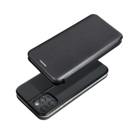 Etui z klapką na Samsung A55 Elegance Book czarne