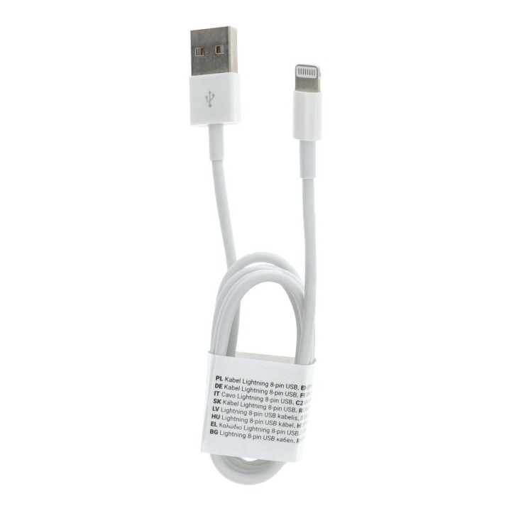 Кабель USB A — Lightning C601 1 m белый