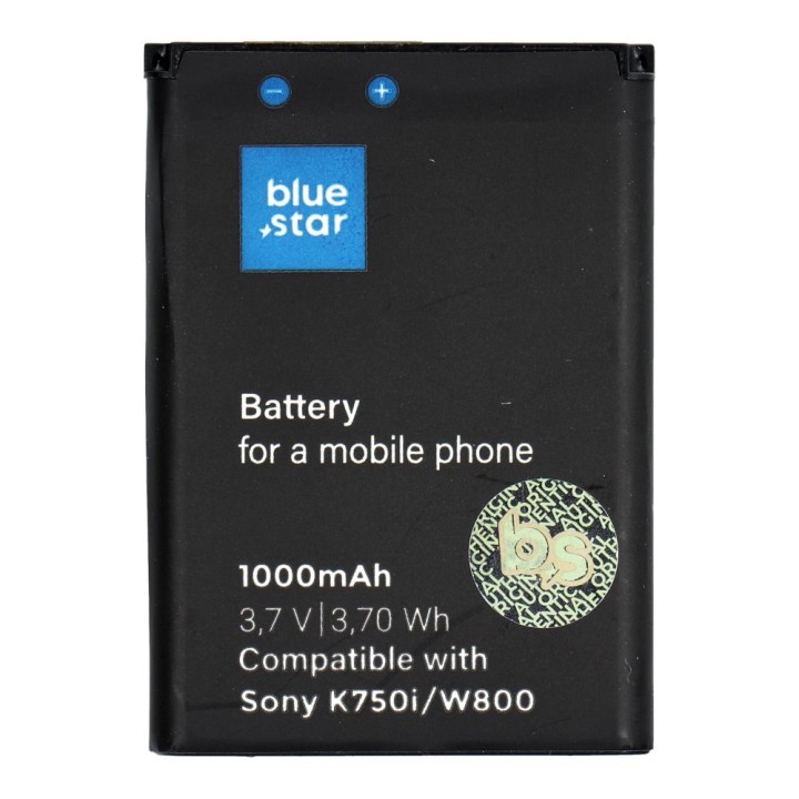 Акумулятор для Sony Ericsson K750i / W800 / W550i / Z300 1000 mAh Blue Star Premium