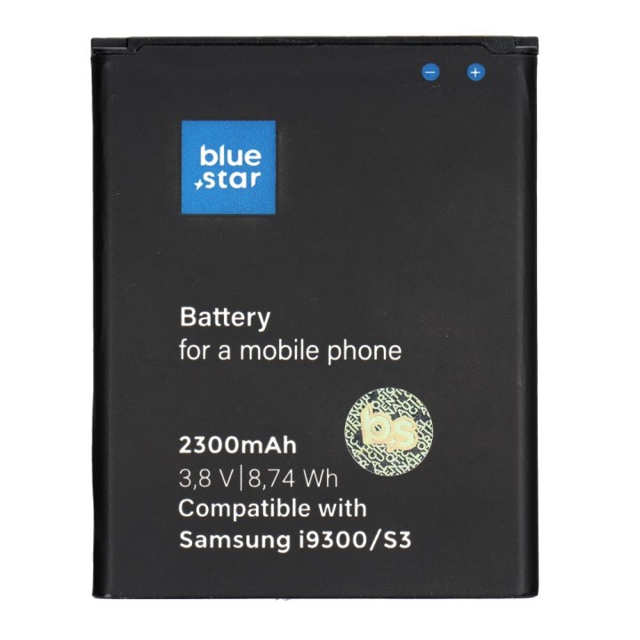 Аккумулятор для Samsung S3 I9300 2300 mAh Blue Star Premium