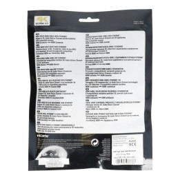 Кабель HDMI для HDMI 4K 60Hz High Speed with Ethernet вер.. 2.0 Блистер 1,5 m черный