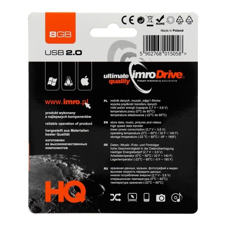 IMRO флешка AXIS 8GB USB2.0