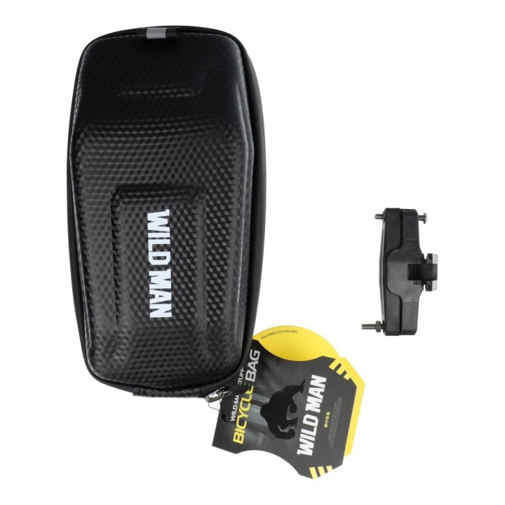 WILDMAN велосипедная сумка под седло на молнии E7S 0,8L черная