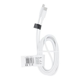 Кабель USB-C – USB-C PD QC 3A 60W 2 m C293 білий
