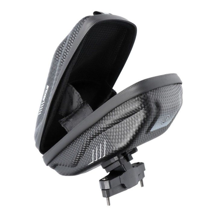WILDMAN zippered bicycle saddle bag E7S 0,8L black