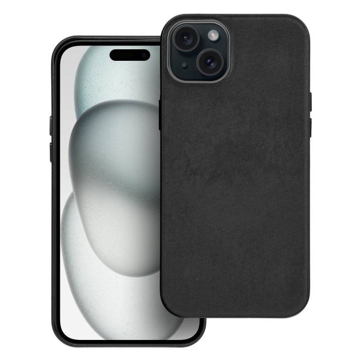 Чохол для iPhone 15 PLUS Woven Mag Cover сумісний із MagSafe чорний