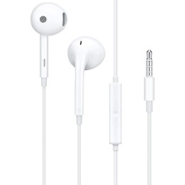 Оригинальные Наушники проводные вкладыши Jack 3,5 mm Oppo MH156 bulk белые