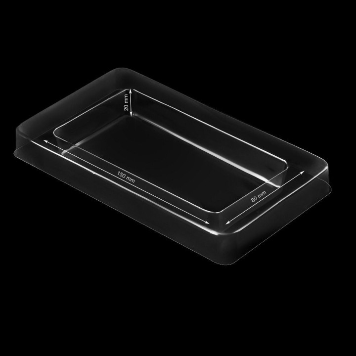 Universal box with window set (180x105x20mm)