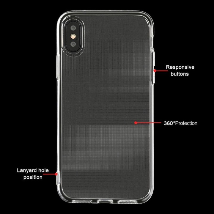 Case for Xiaomi Redmi Note 9S / 9 PRO Clear Case 2 mm Box transparent