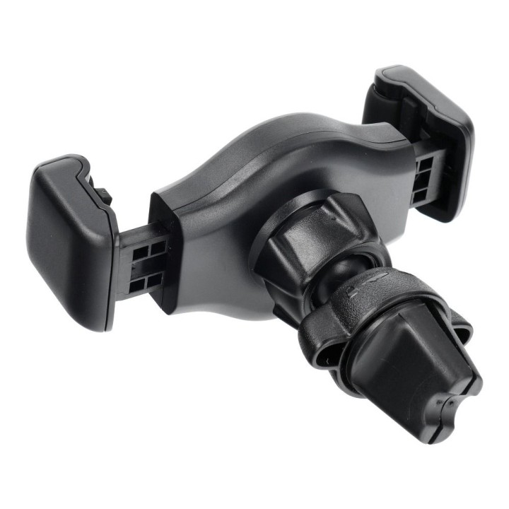 Phone holder for car universal Forcell F-Grip Carbon H-CF509 for the air vent black