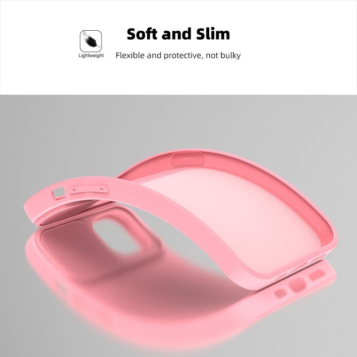 Etui na Samsung A15 5G / A15 4G Slide jasnoróżowy
