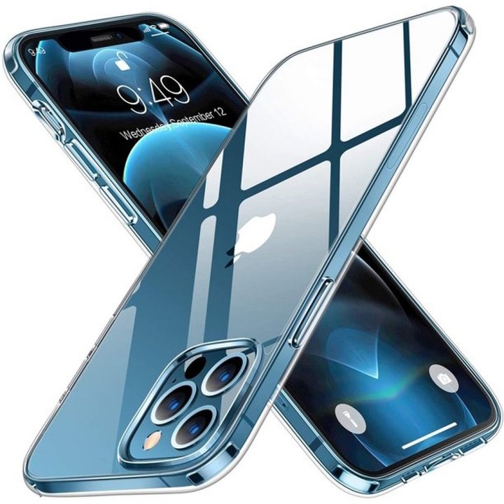 Case for iPhone 12 PRO MAX Clear Case 2 mm Box transparent