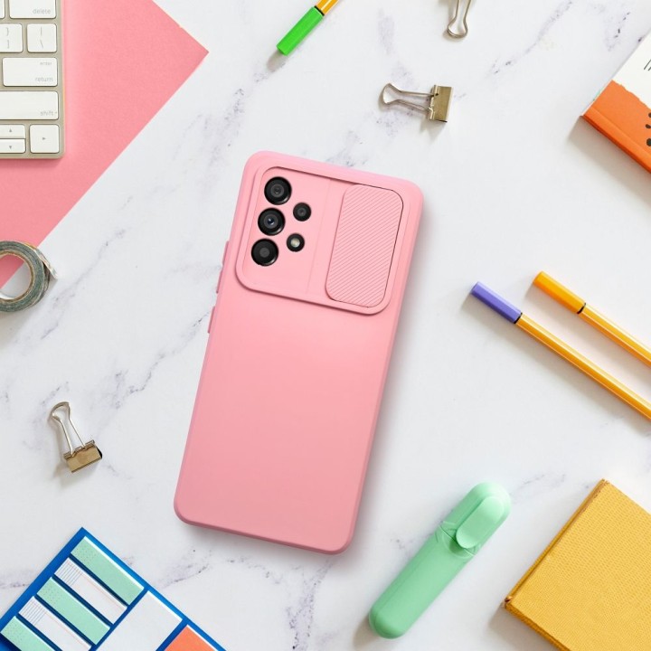 Case for Samsung A15 5G / A15 4G Slide light pink