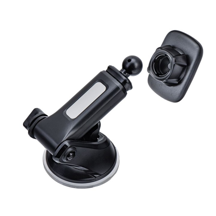 Тримач для телефону для автомобіля магнітний Forcell F-Grip Carbon H-CT327 для скла / приладової панелі чорний