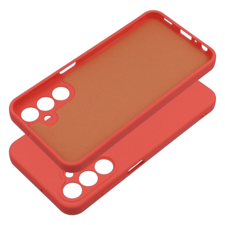 Чехол для Samsung A25 5G Silicone персиковый