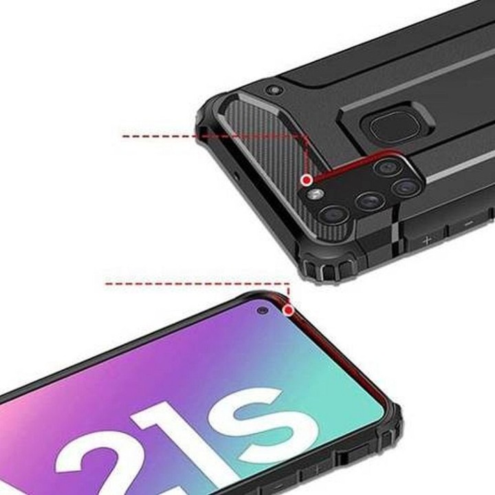 Etui na Samsung A21S Armor czarne