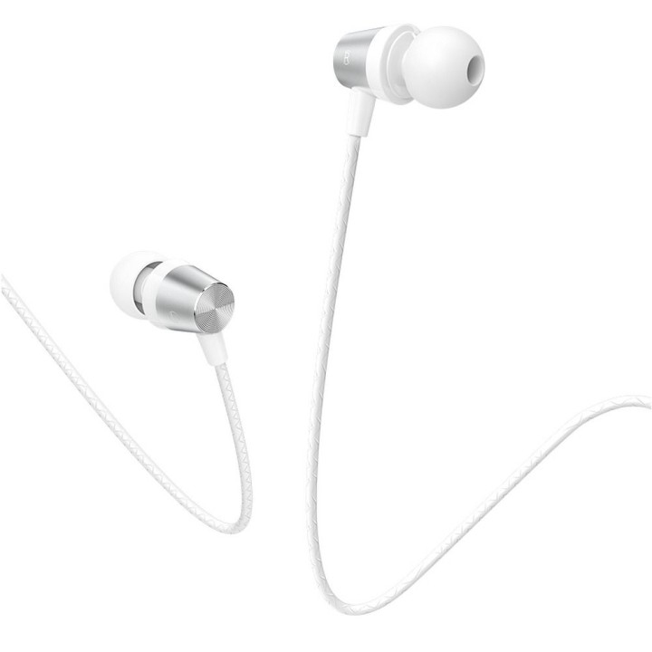 Słuchawki przewodowe douszne Jack 3,5 mm Hoco M79 białe