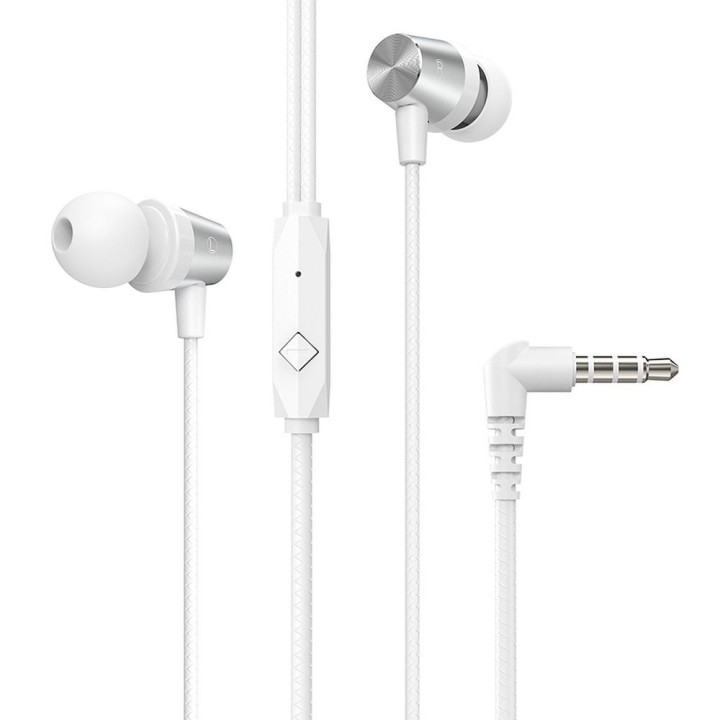 Headphones wired in-ear Jack 3,5 mm Hoco M79 white