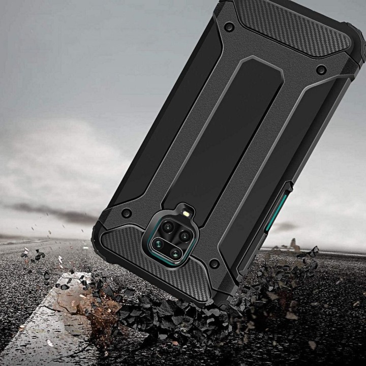 Чохол для Xiaomi Redmi Note 9S / 9 PRO Armor чорний