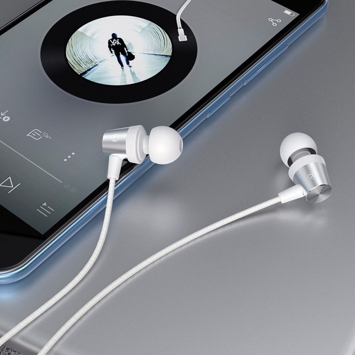Wired in-ear headphones Jack 3,5 mm Hoco M79 white