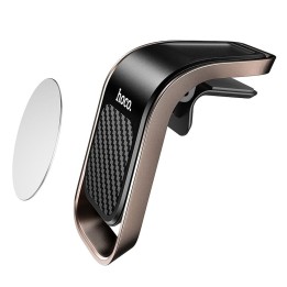 Phone holder for car magnetic Hoco for the air vent CA74 black grey