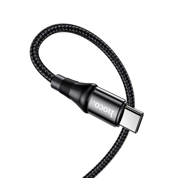 USB-C to USB-C cable Hoco PD 5A 100W 1 m X50 black