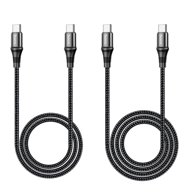 USB-C to USB-C cable Hoco PD 5A 100W 1 m X50 black