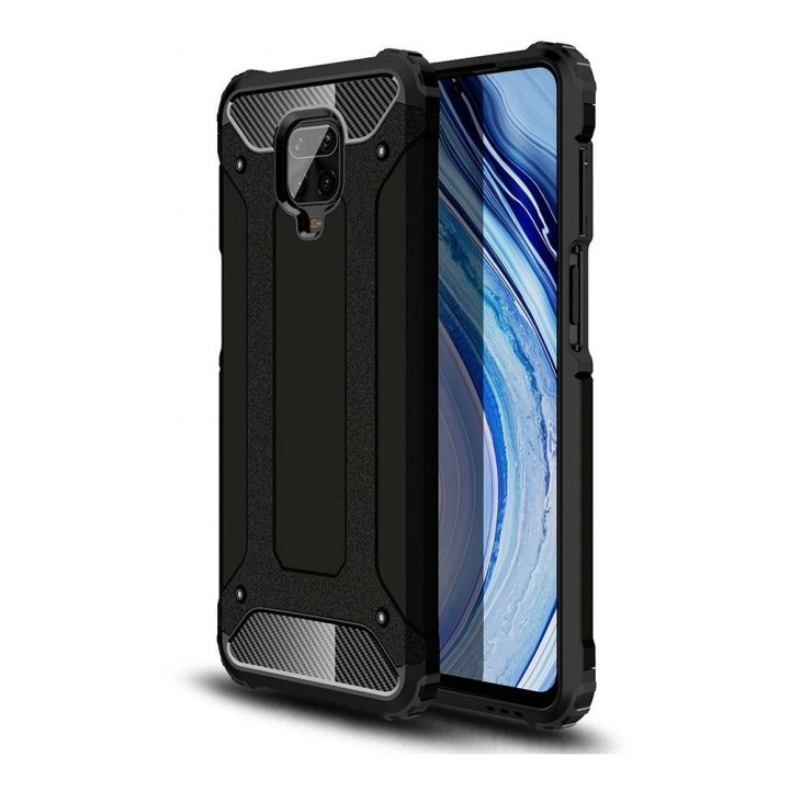 Чохол для Xiaomi Redmi Note 9S / 9 PRO Armor чорний