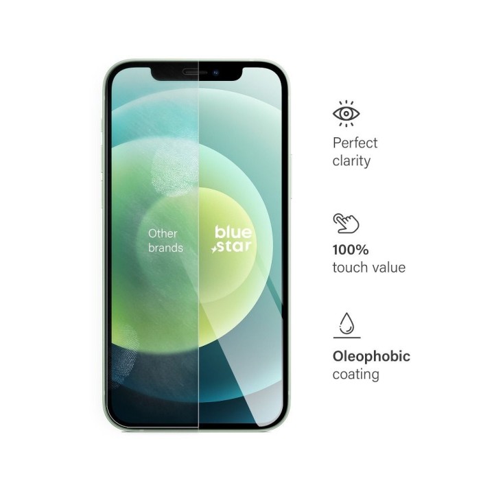 Tempered glass for iPhone 12 MINI Blue Star