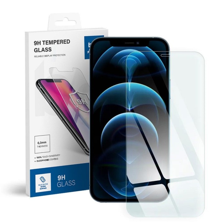 Загартоване скло для iPhone 12 PRO MAX Blue Star