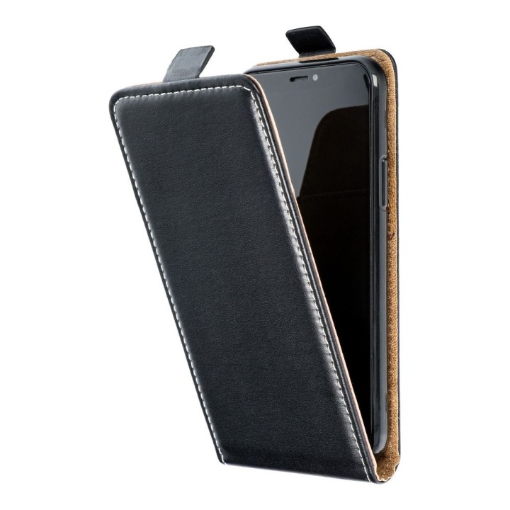 Чехол с клапаном вертикальный для iPhone 7 / 8 / SE 2020 / SE 2022 Slim Flexi Fresh черный