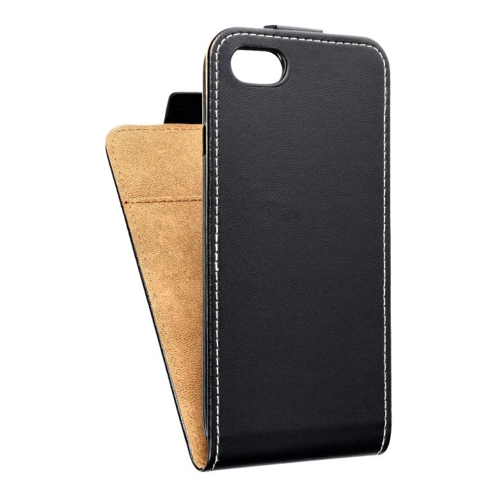 Flip case vertical for iPhone 7 / 8 / SE 2020 / SE 2022 Slim Flexi Fresh black