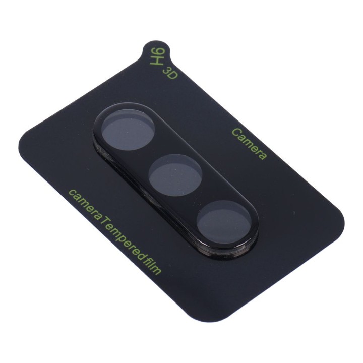 Tempered glass 5D Full Glue for camera for Samsung S23 PLUS black