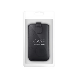 Case slide-in for phone slide-in pouch for iPhone 3G/4/4S/ Samsung S5830 Galaxy Ace/S6310 Young Deko black