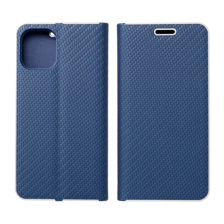 Чохол з клапаном для Samsung A52 5G / A52 LTE ( 4G ) / A52s 5G Luna Book Carbon синій