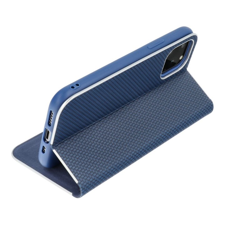 Flip case for Samsung A52 5G / A52 LTE ( 4G ) / A52s 5G Luna Book Carbon blue