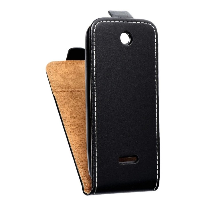 Flip case vertical for Nokia 225 Slim Flexi Fresh black