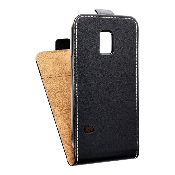 Чохол SLIM FLEXI FRESH вертикальний для SAMSUNG S5 mini чорний