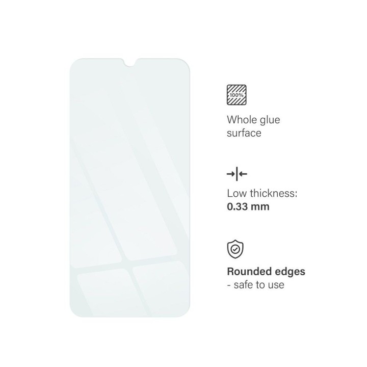 Tempered glass for Xiaomi Redmi 13C Blue Star