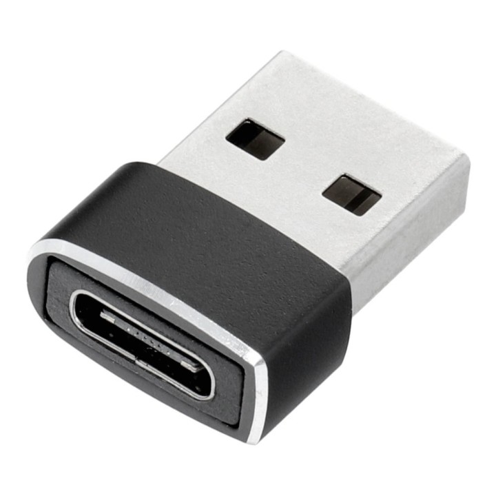 Adapter Type C (female) to USB A (male) black